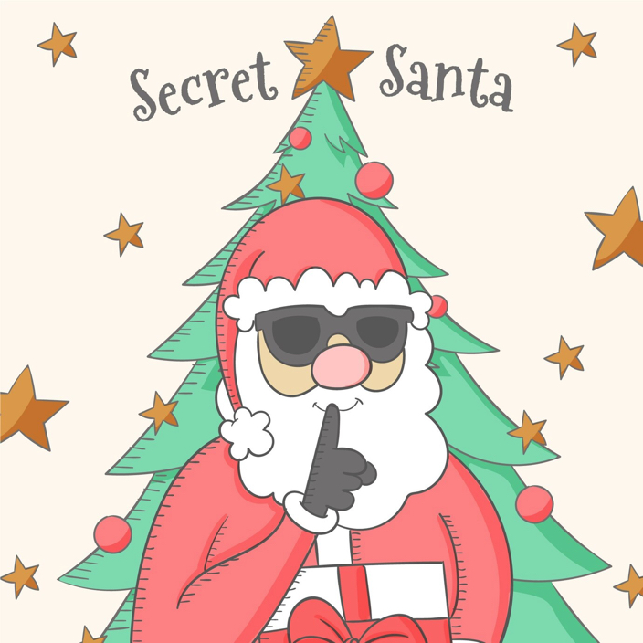 hand-drawn-secret-santa-illustration_23-2149171192